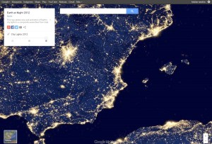 EarthatnightByGoogle2012