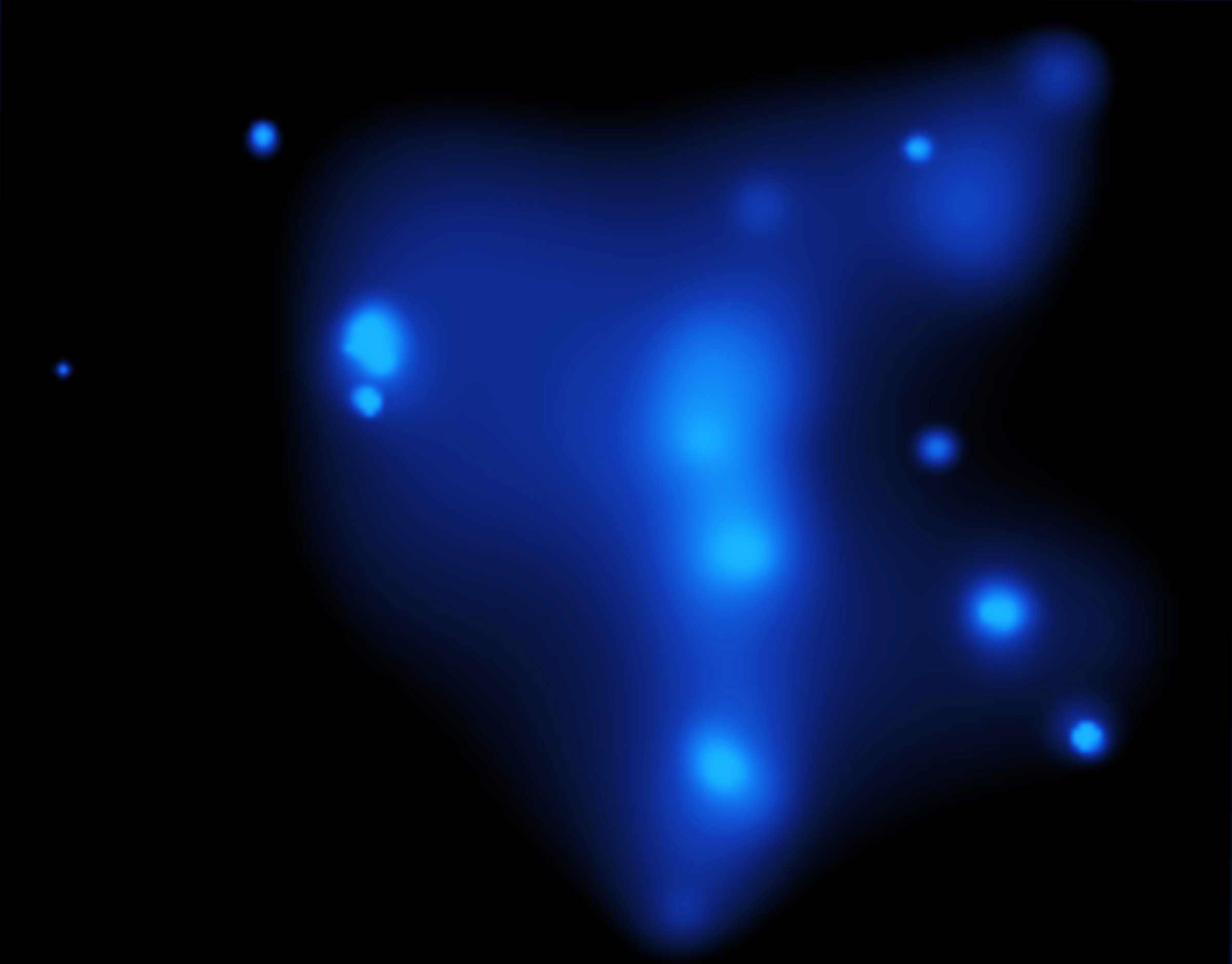 A compact group of galaxies about 280 million light years from Earth.